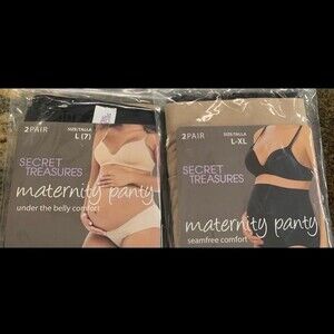 Secret treasures Maternity Panty, under the Belly and over the belly panty L/XL